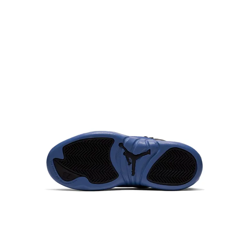 Jordan 12 Retro Black Game Royal (PS) Black/Game Royal-Black (151186-014)