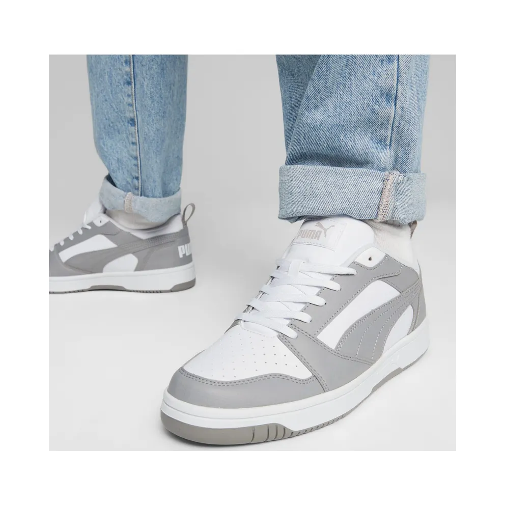 Puma Rebound V6 Laag White/Grey (392328-05)