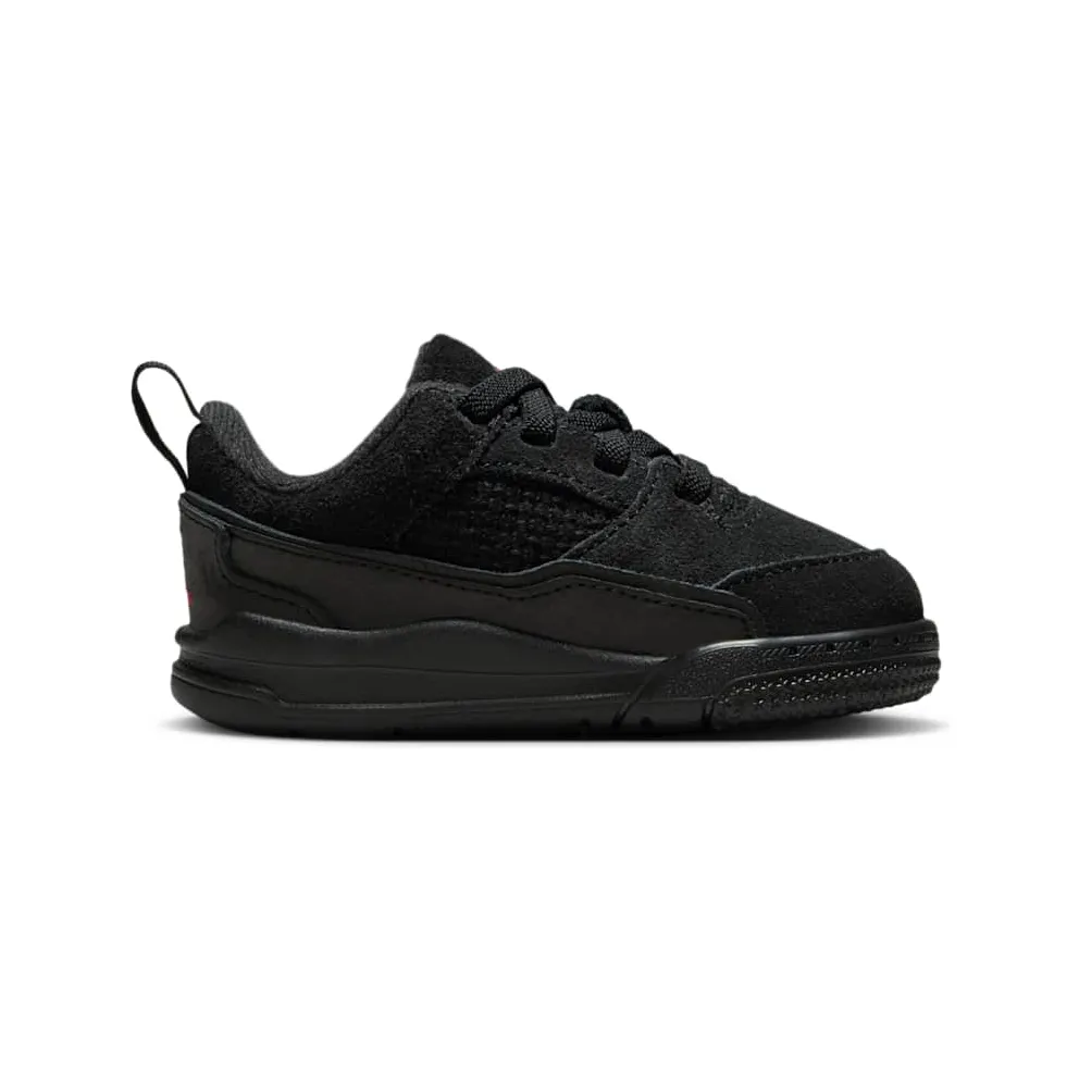 Jordan Flight Court TD “Black Gum Medium Brown Varsity Red” (HF3331-001)