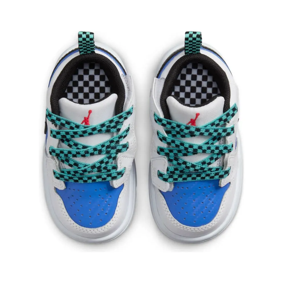 Jordan 1 Low ALT SE TD “White Hyper Royal Hyper Jade Black” (FQ8710-100)