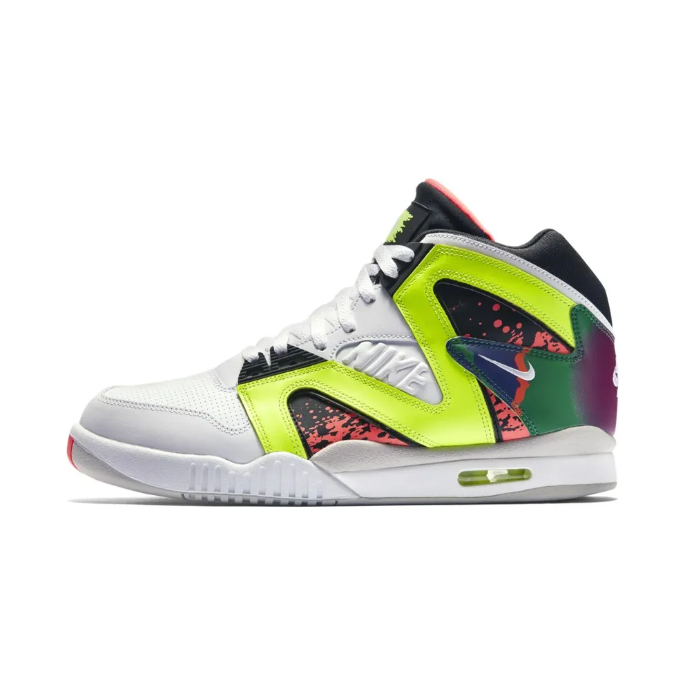 Nike Air Tech Challenge Hybrid Volt (2014) White/White-Volt-Hot Lava (653873-100)