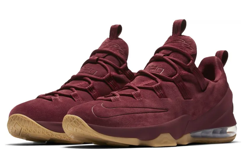 Nike LeBron 13 Low Team Red Gum
