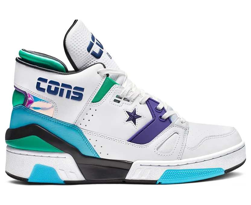 Converse Don C x ERX-260 Mid Jewel ‘Charlotte Hornets’ White/Court Purple/Bold Jade (163779C)