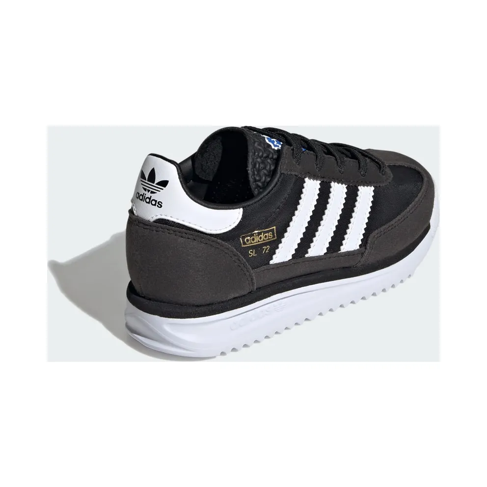 Adidas SL 72 RS Elastic Laces Kids Core Black / Cloud White / Blue (IH2982)
