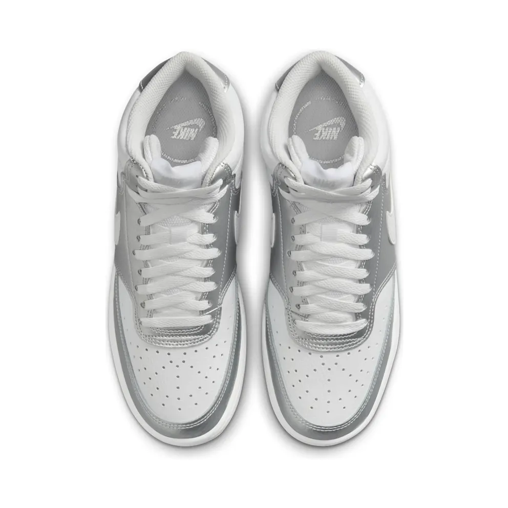 Nike Court Vision Mid Grey Silver White (CD5436-108)
