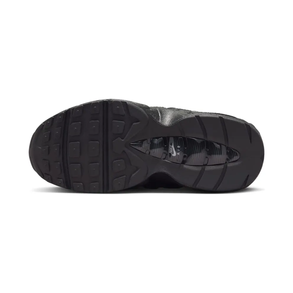 Nike Air Max 95 Recraft GS “Black / Black / Anthracite / Black” (HQ6364-001)