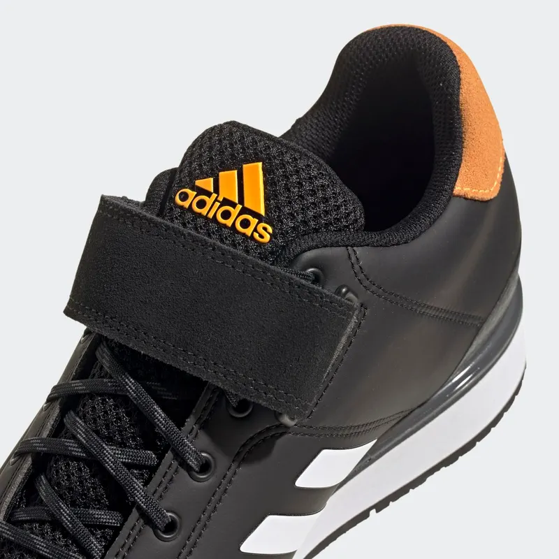 Adidas Power Perfect 3 Weightlifting Core Black / Cloud White / Solar Gold (FU8154)