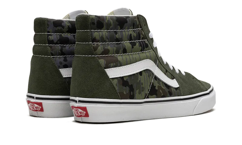 Vans SK8-Hi “Rain Camo Green” (VN0007NSBGK)