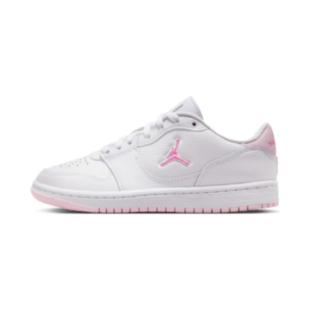 Nike Jordan Court Connect Low “White / Pink Foam / China Rose” (IQ6016-101)