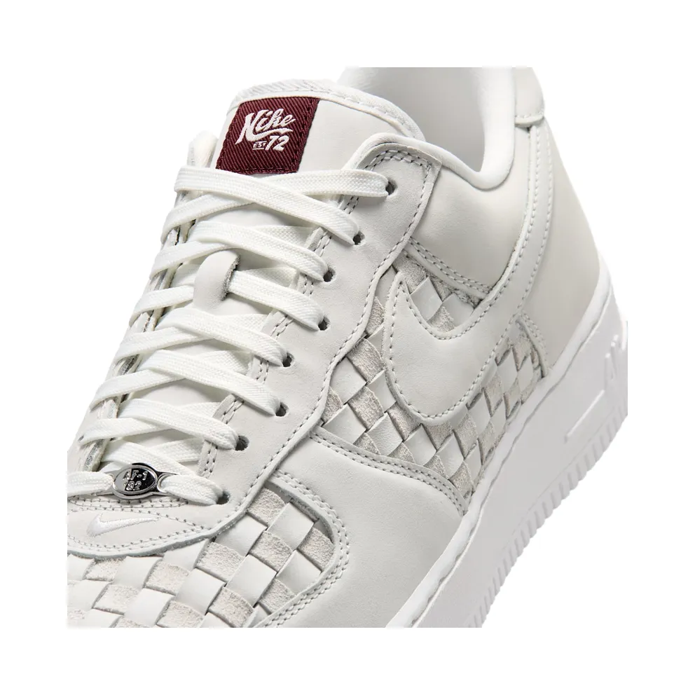 Nike Air Force 1 Low Retro Premium “Summit White / Team Red / Metallic Silver” (IM5755-101)