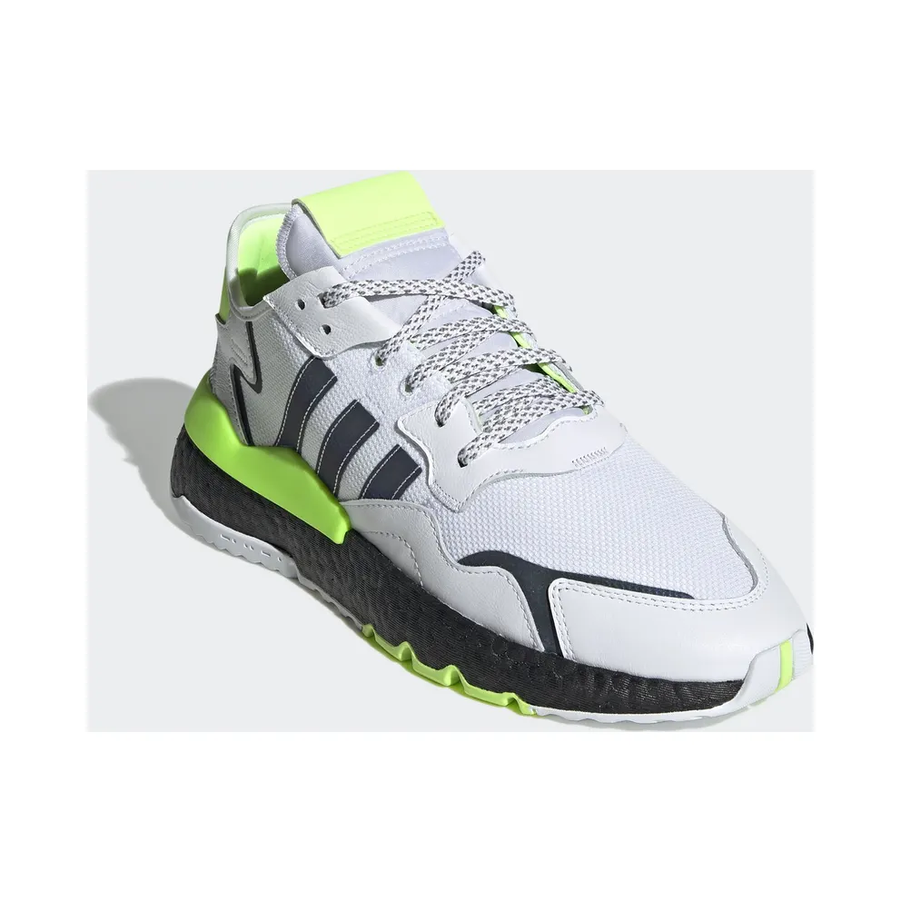 adidas Nite Jogger Cloud White Signal Green Cloud White/Core Black/Signal Green (EG6749)