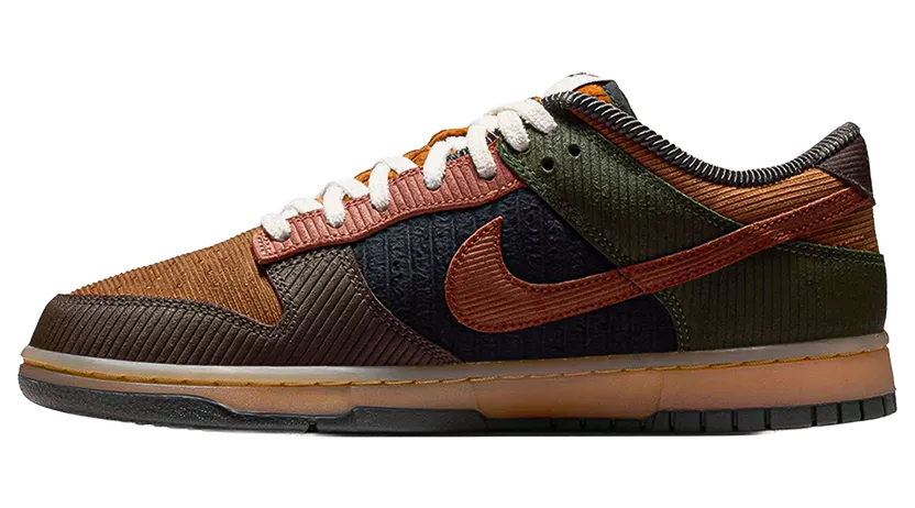 Nike Dunk Low Retro Premium “Light British Tan Cinnamon Corduroy” (IB7746-201)