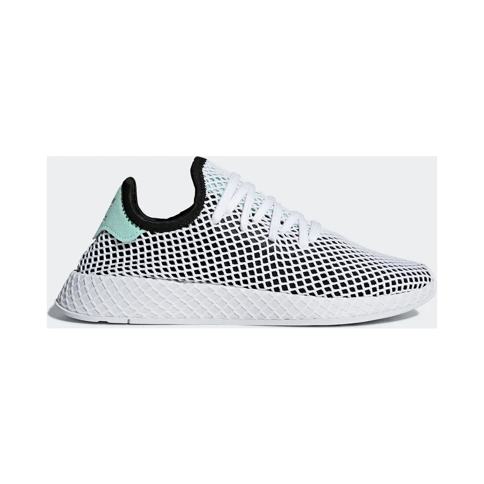 adidas Deerupt Core Black Easy Green (B28076)