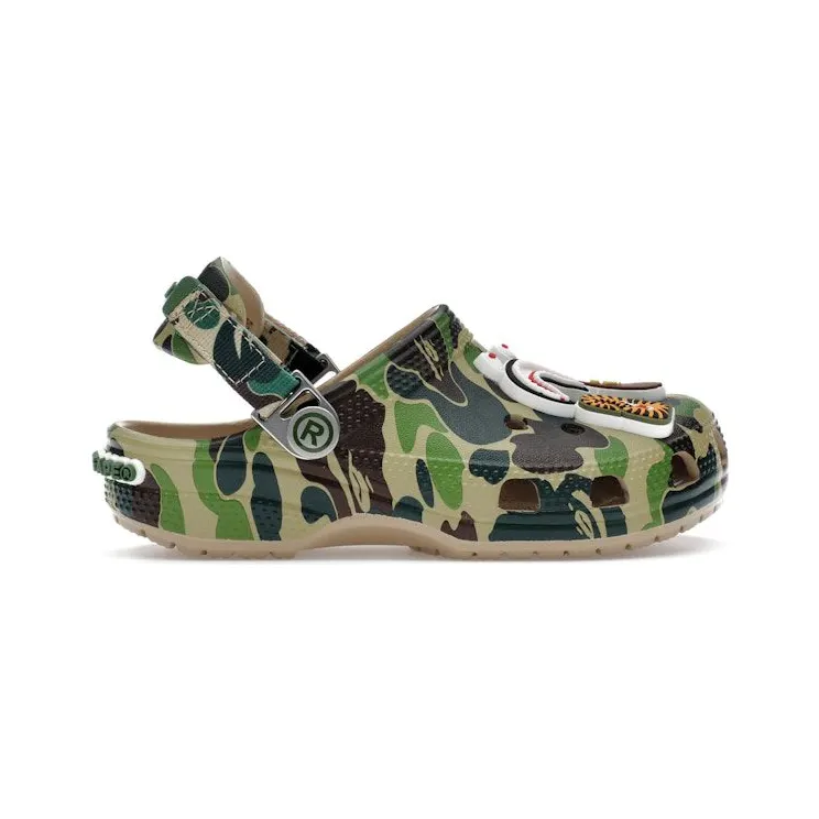 Crocs Classic Clog A Bathing Ape ABC Camo Green (210285-212)