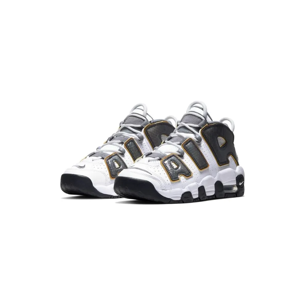 Nike Air More Uptempo White Anthracite Snakeskin (GS) White/Anthracite-Metallic Gold (CQ4583-100)