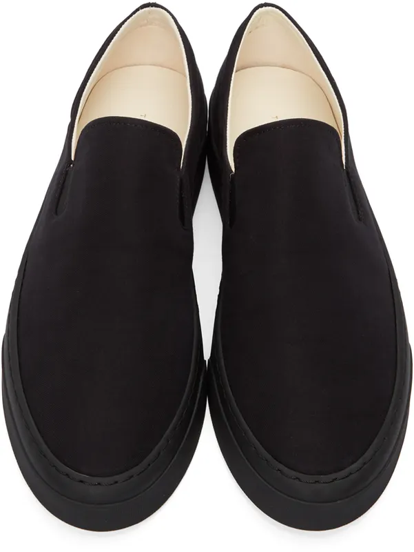 The Row Black Marie H Slip-On (F1179-V20*)