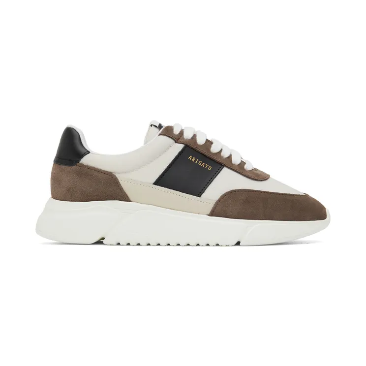 Axel Arigato Beige & Brown Genesis Vintage Runner Sneakers (27573)