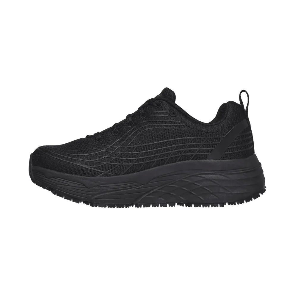 Skechers Work Slip-Resistant Relaxed Fit Max Cushioning Elite “Black” (108016ECBLK)