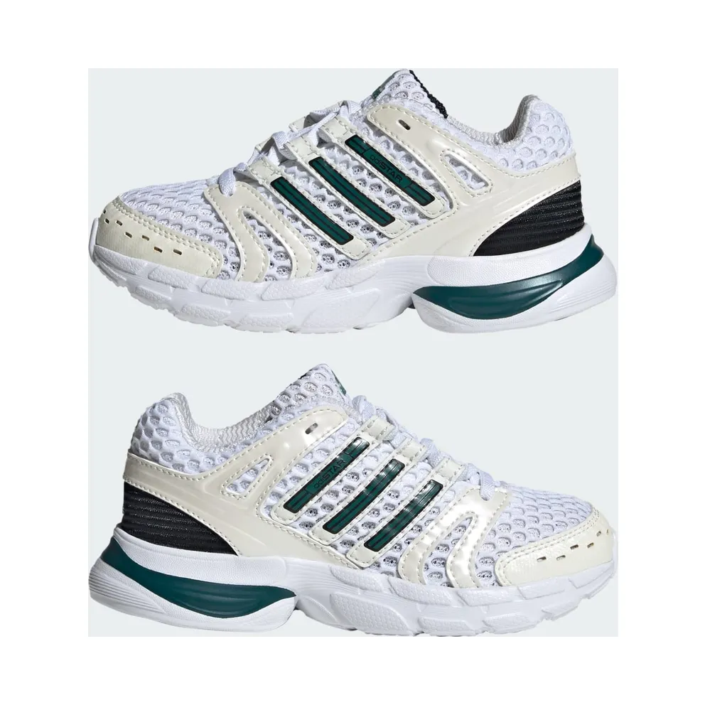 Adidas ADISTAR CONTROL 5 ELASTIC LACE Shoes Cloud White / Rich Green / Core Black (KJ9739)