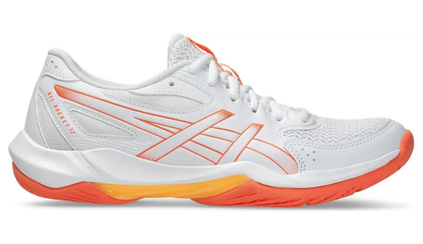 ASICS Gel-Rocket 12 White Vivid Coral (1072A119-100)