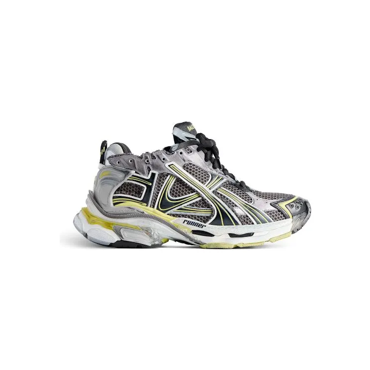 Balenciaga Runner Grey Yellow (772774W3RMU1279)