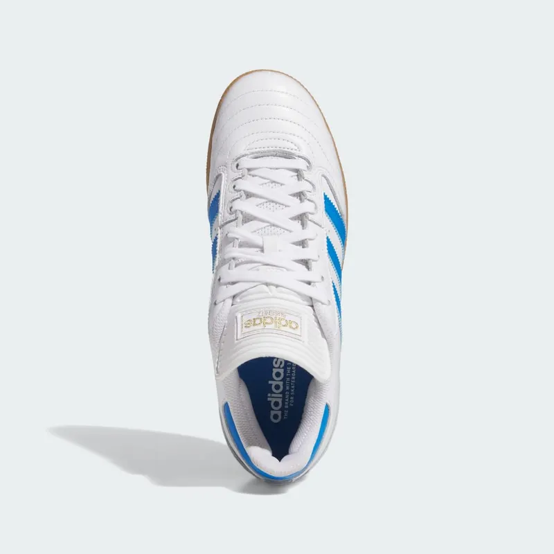 adidas Busenitz Shoes Cloud White / Blue Bird / Gold Metallic (IE3101)