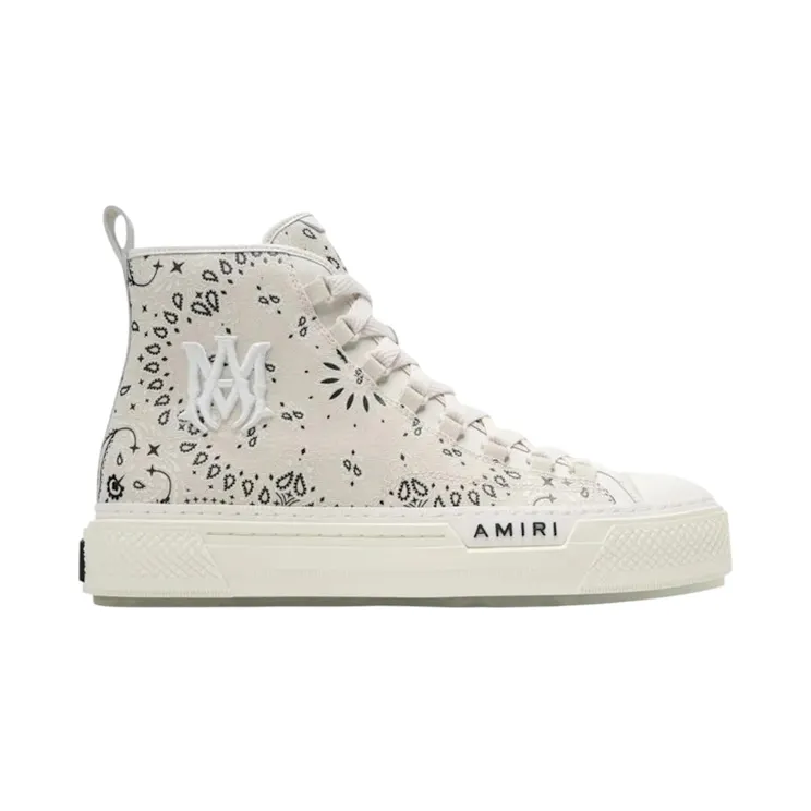 Amiri Court High Bandana Alabaster (PF23WFS010-274)