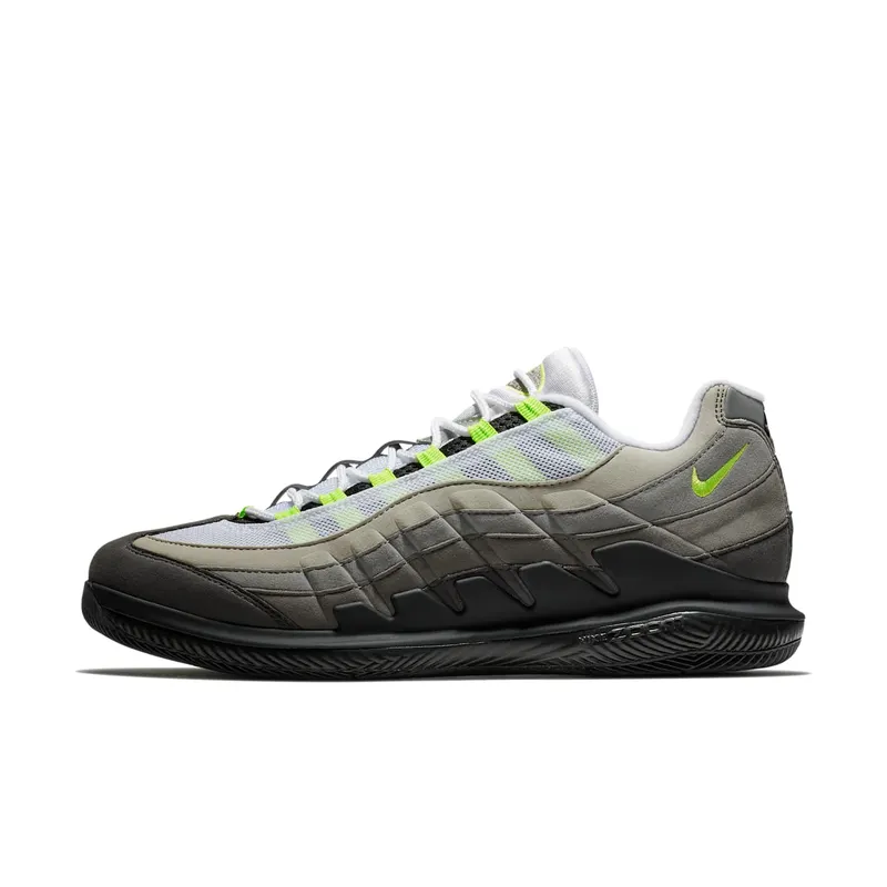 Nike Court Vapor RF Air Max 95 Neon Black/Volt-Medium Ash-Dark Pewter (AO8759-078)