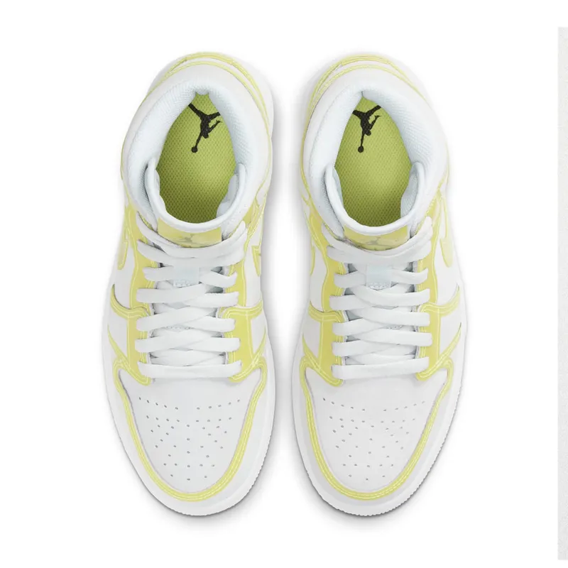 Air Jordan 1 Mid LX Opti Yellow – “Off-white / Opti Yellow-white” (DA5552-107)