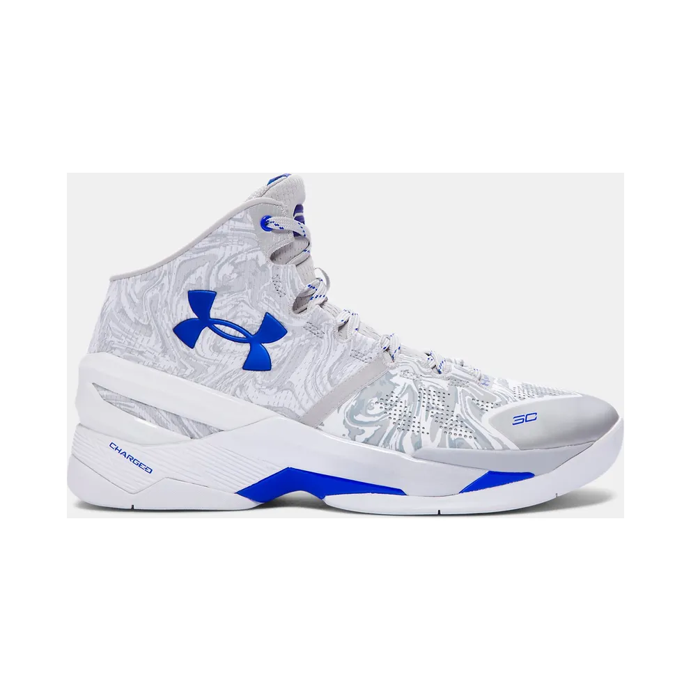 Under Armour UA Curry 2 Waves White/Metallic Silver/Blue (1259007-106)