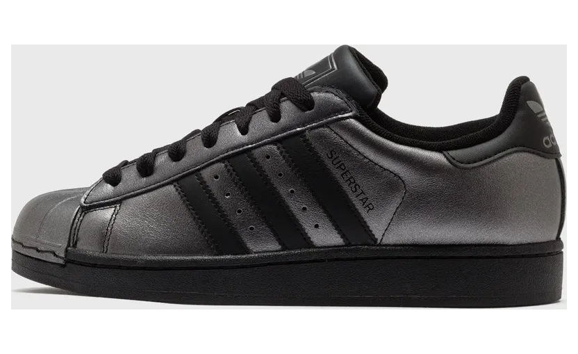 adidas Superstar II Black Iron Metallic
