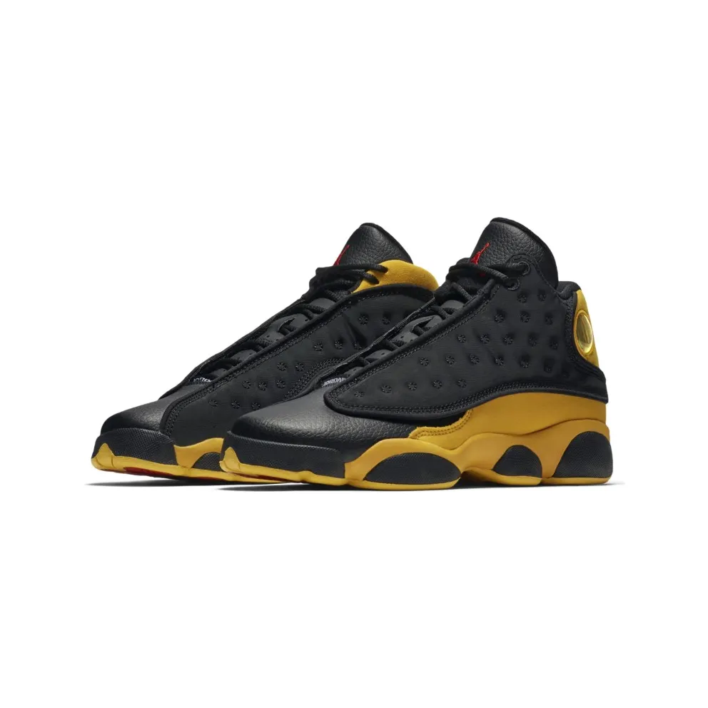 Jordan 13 Retro Carmelo Anthony Class Of 2002 (GS) Black/University Red-University Gold (884129-035)