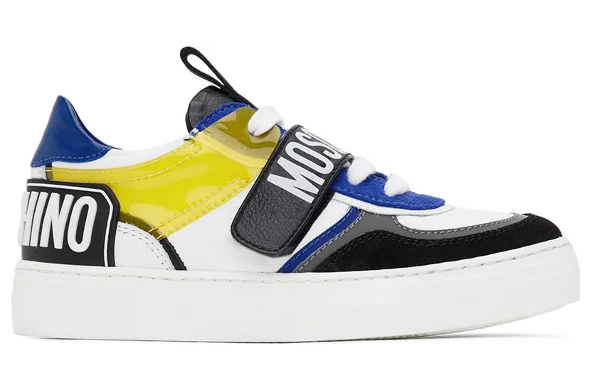 Moschino Kids Blue & Yellow Colorblocked BLUE YELLOW VAR. 1 (71798)