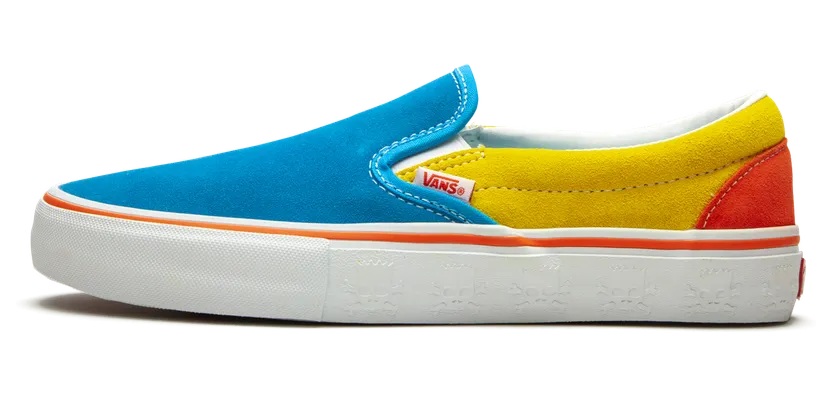 Vans The Simpsons x Slip-On Pro ‘Bart’ Multi-Color (VN0A347V13M)