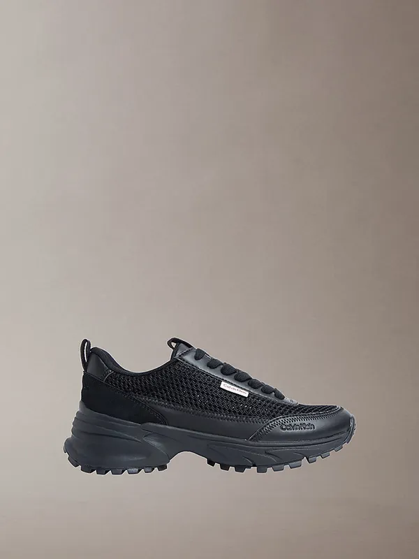 Calvin Klein Trailblazer — Mesh Mix Runner “TRIPLE BLACK” (HW0HW030000GJ)