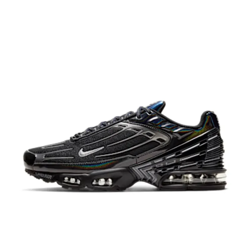 Nike Air Max Plus 3 “Black / Deep Royal Blue / Metallic Cool Grey” (CW2647-001)