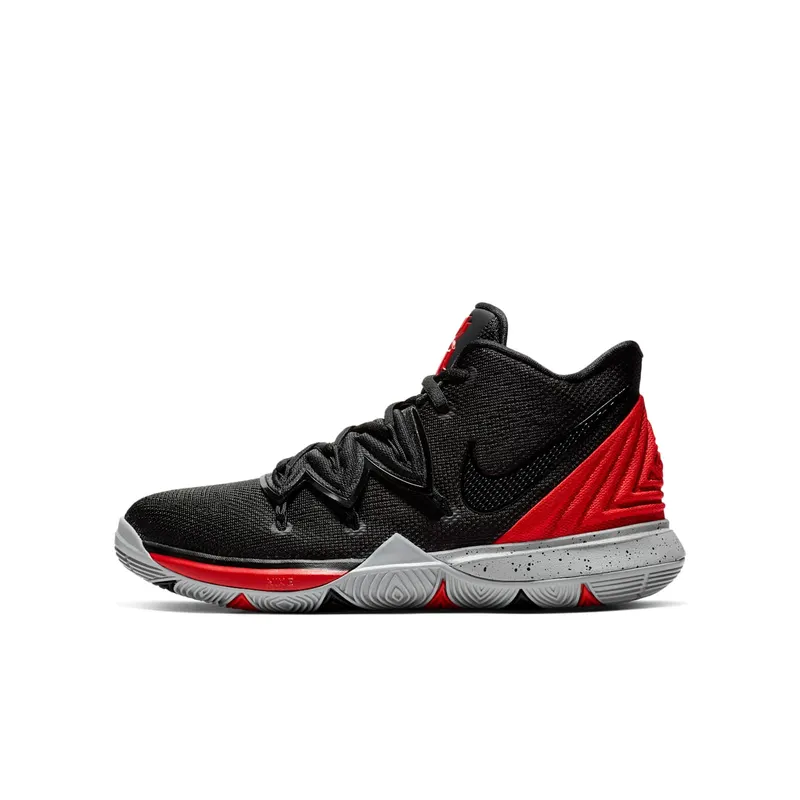 Nike Kyrie 5 Bred (GS) University Red/Black-Pure Platinum (AQ2456-600)