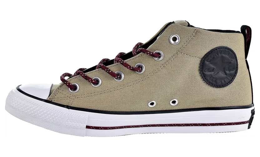 Converse Chuck Taylor All Star Street Mid “Khaki/Black/White” (162383F)