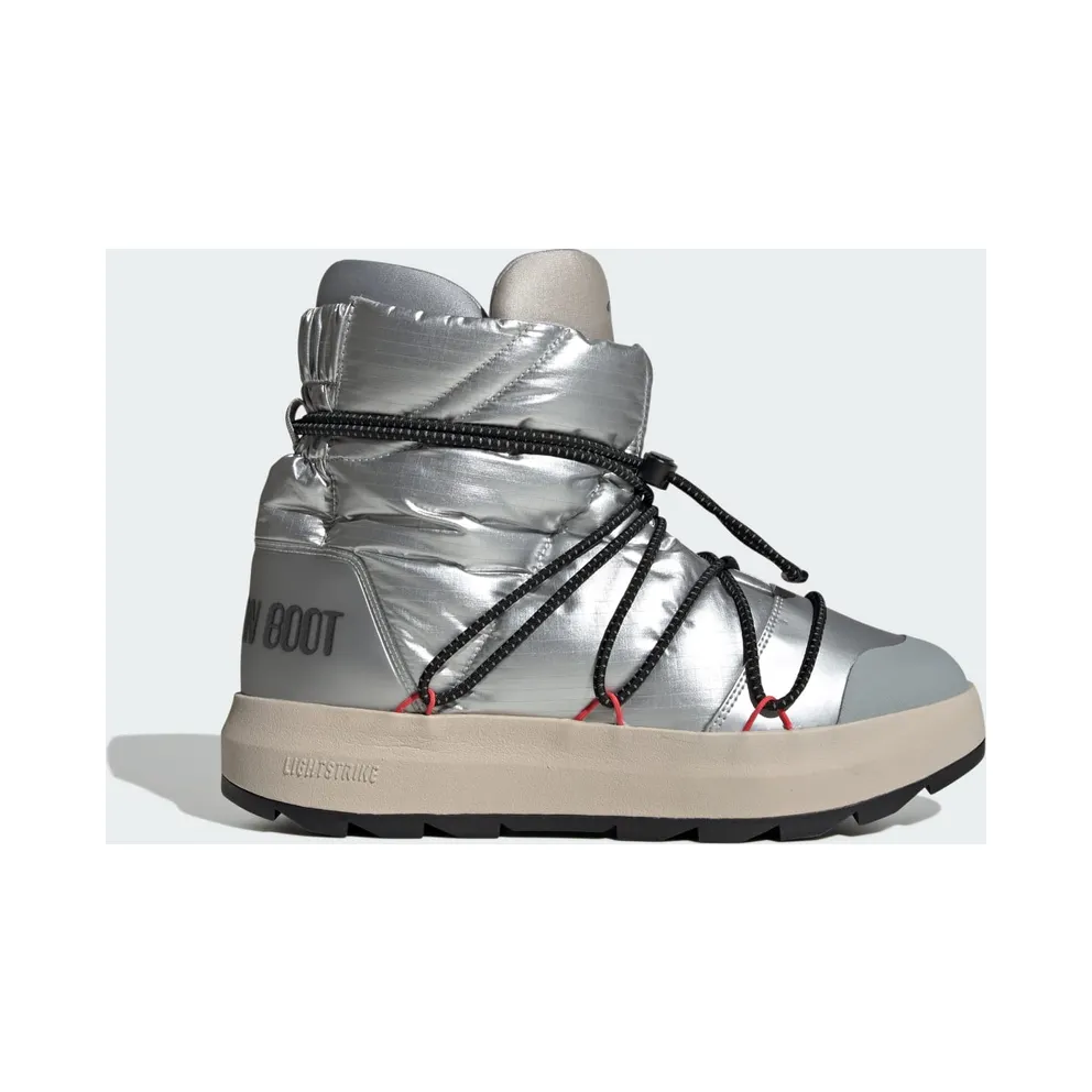 Adidas adidas x MOON BOOT ACE MID Matte Silver / Core Black / Lucid Red (JQ7849)