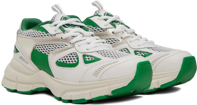 Axel Arigato White & Green Marathon White/Kale Green (F0158046)
