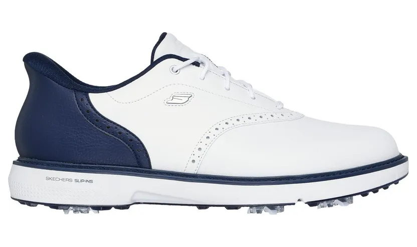 Skechers Slip-ins Waterproof: GO GOLF Prestige Shoes CM Wit/Marine, Maat 40