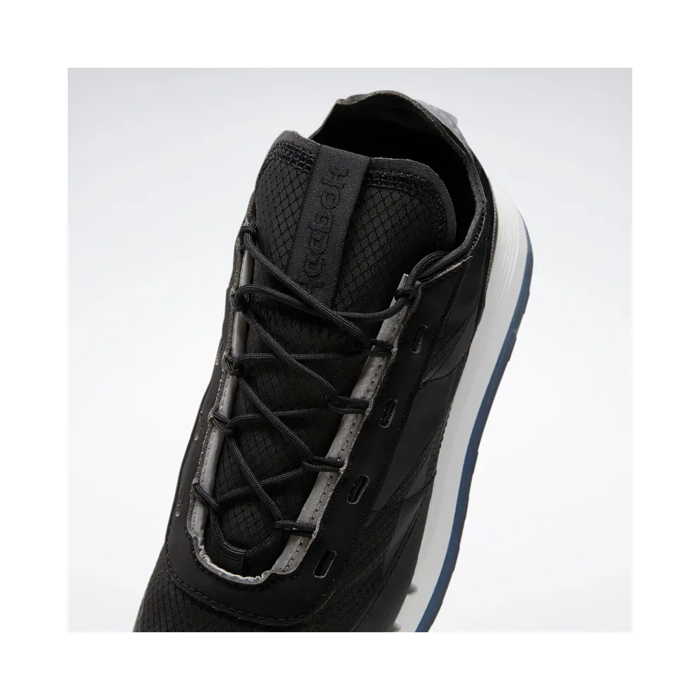 Reebok Legacy 83 Shoes Black / White / Neon Blue