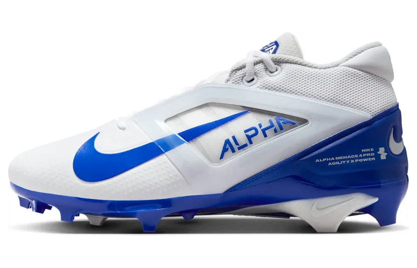 Nike Alpha Menace 4 Pro White Hyper Royal (FD7037-103)