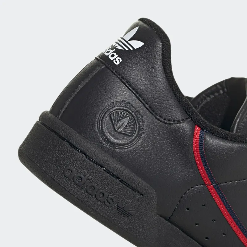 Adidas Continental 80 Vegan Core Black / Collegiate Navy / Scarlet (H02783)