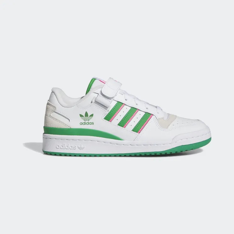 adidas Forum Low Cloud White / Green / Lucid Pink (IE7422)