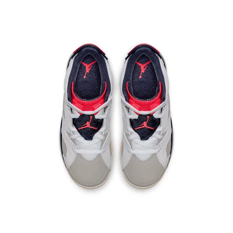 Jordan 6 Retro Tinker (PS) White/Infrared 23-Neutral Grey-Obsidian (384666-104)