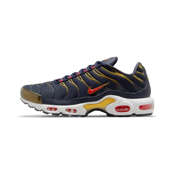 Nike Air Max Plus OGen Blue “Obsidian / Metallic Gold / White / Comet Red” (DH4682-400)