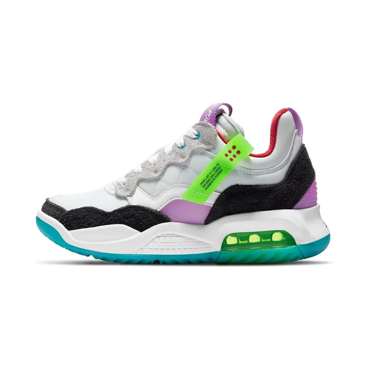 Nike Jordan MA2 “White / Black / Purple Nebula / University Red” (CW5992-100)