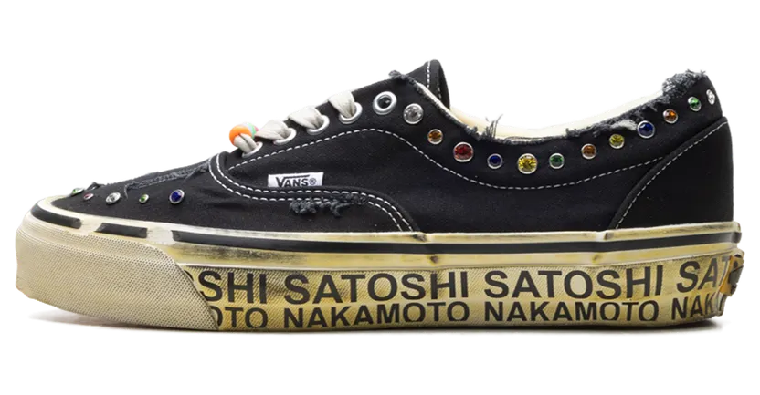 Vans OTW Era 95 “Satoshi Nakamoto Round Lucky Charm” (VN000EFEBLK)