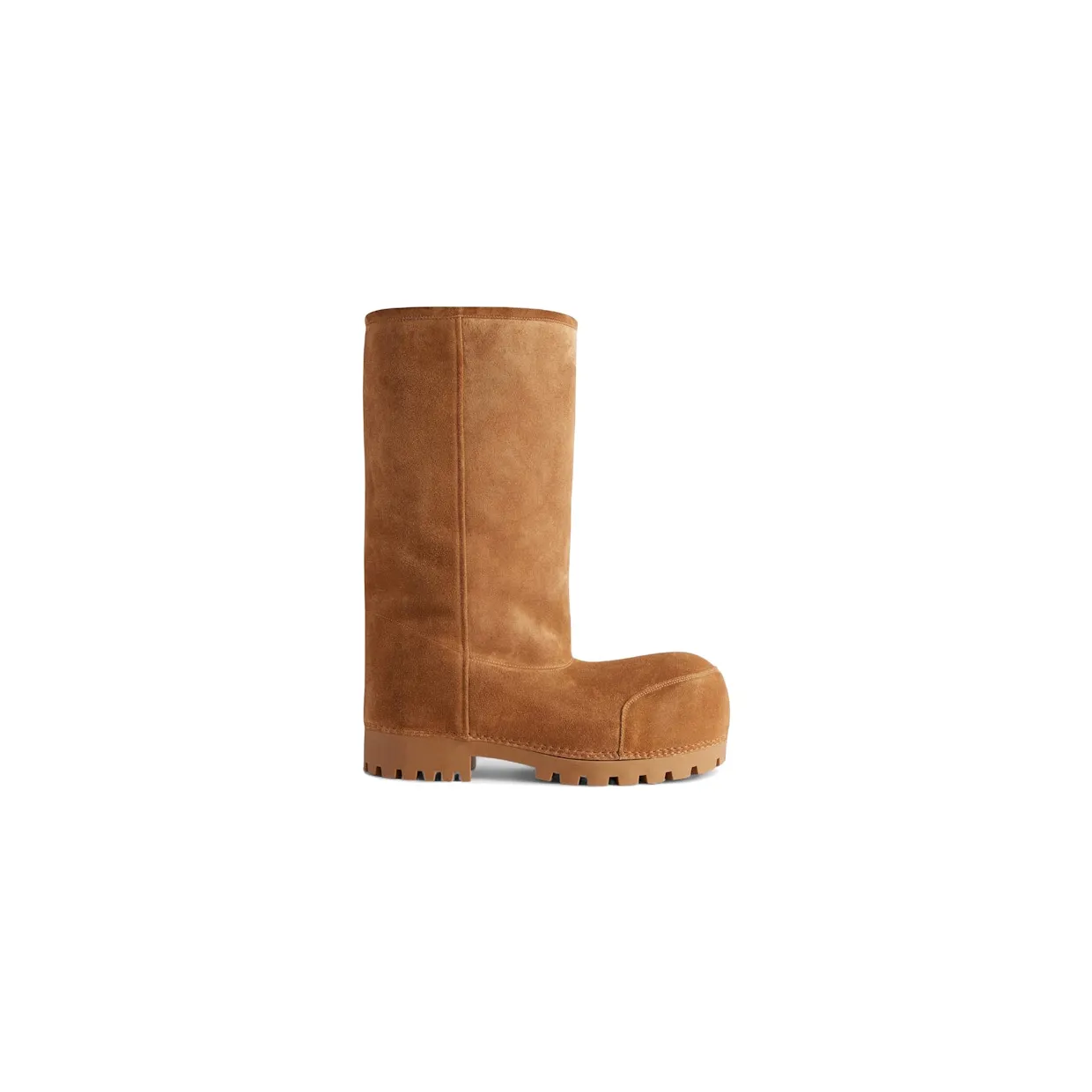 Balenciaga Alaska Fur High Boot Brown (802205 WBFC1 2200)